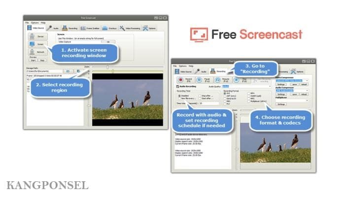 Aplikasi free screencast