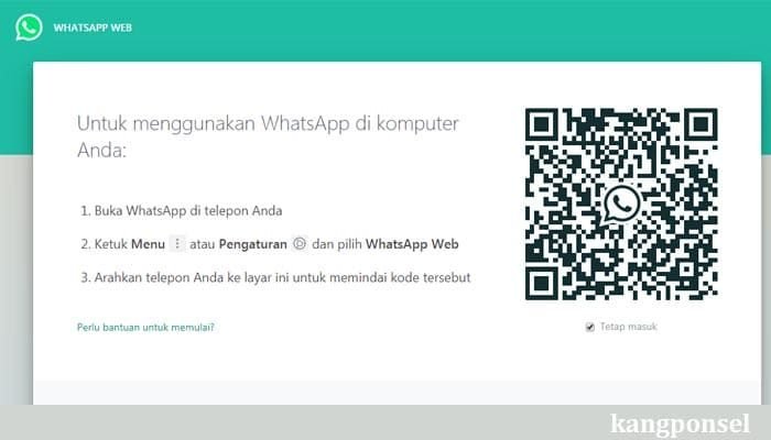 Login WhatsApp Web Tanpa Scan Barcode