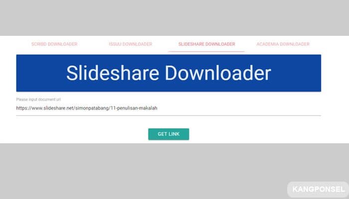 cara download ppt di slideshare