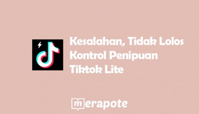 Tidak Lolos Kontrol Penipuan